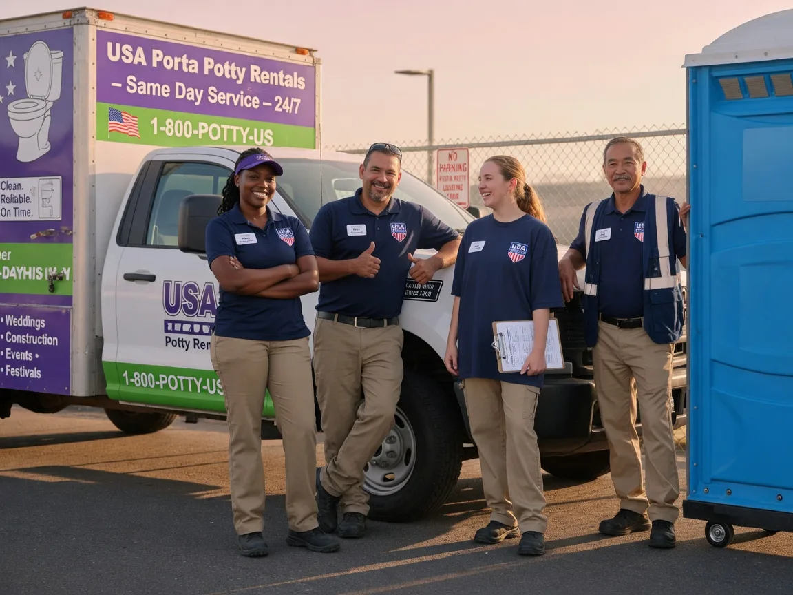 Porta Potty Rental company in Whitehorse, SD